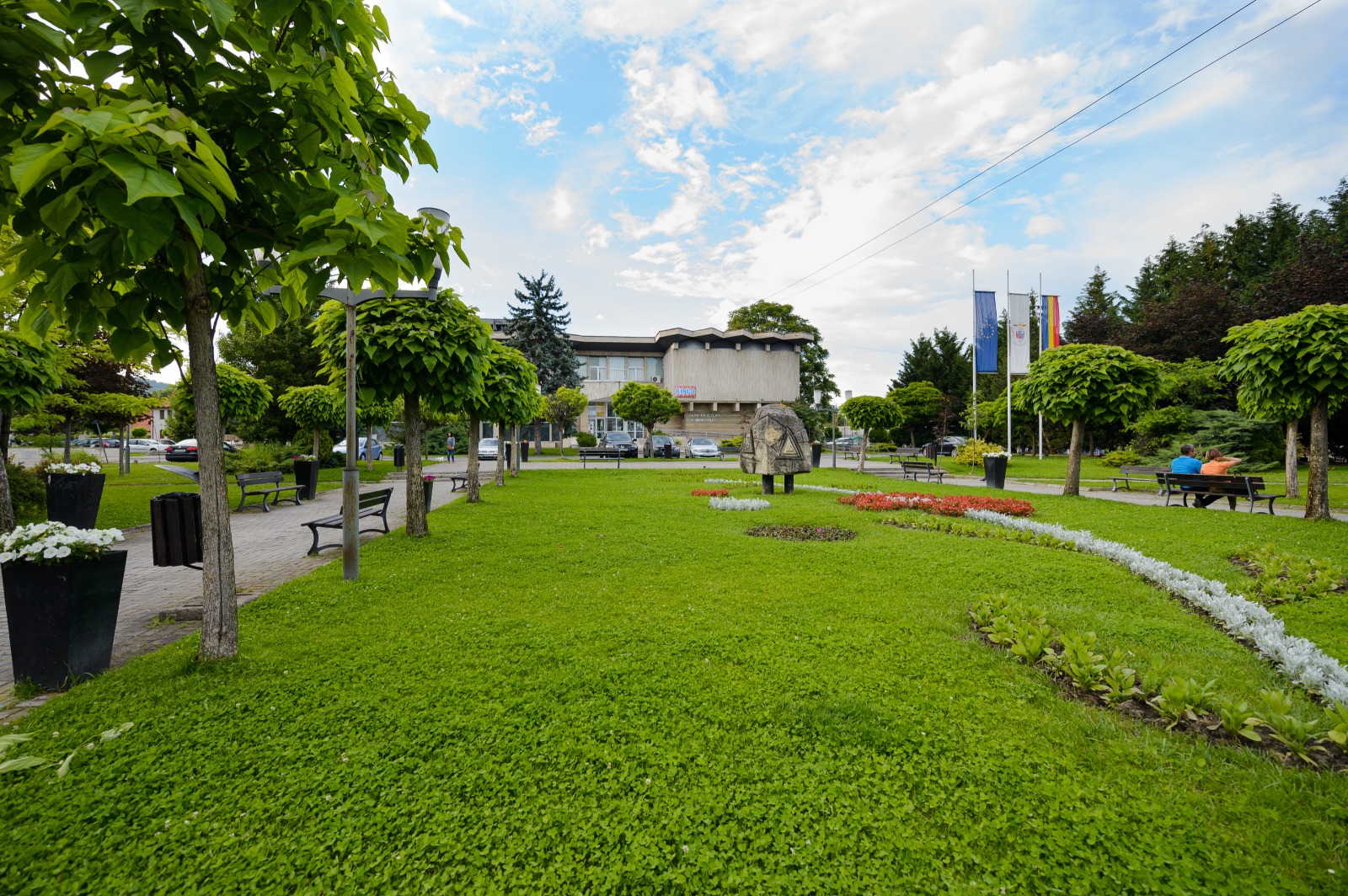 Vedere clădire Casa de Cultură a Sindicatelor